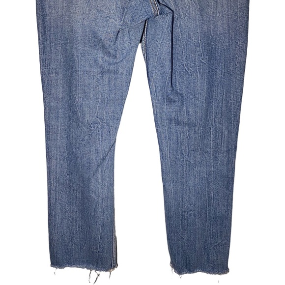 Abercrombie Womens Size 28/6R CURVE LOVE The Ankle Straight Ultra High Rise - Picture 5 of 11